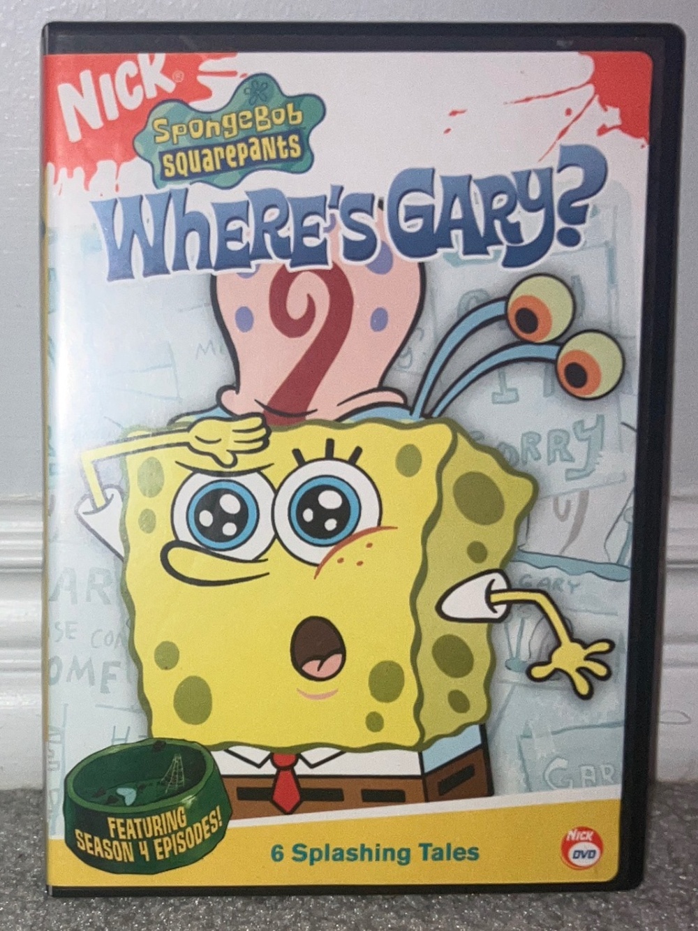 SpongeBob SquarePants - Where’s Gary? (DVD, 2005)